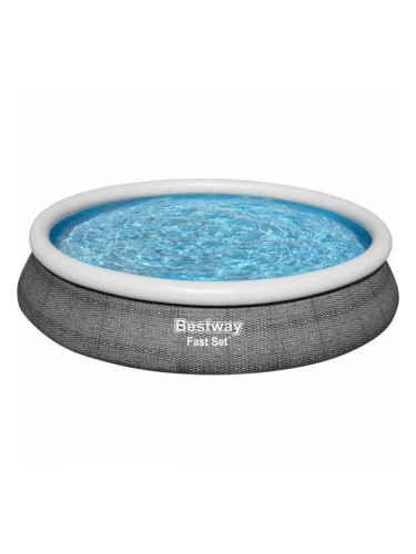 Надуваем Басейн Bestway 457 x 84 cm Сив 9677 L