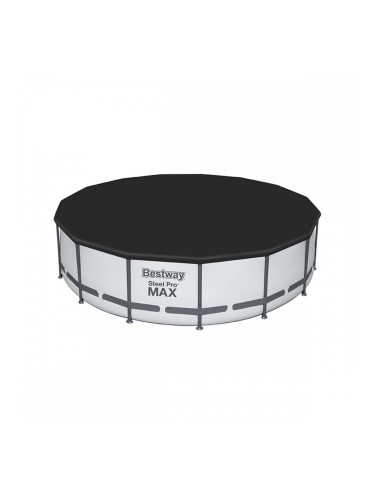 Покривало за плувен басейн Bestway Ø 457 cm Черен