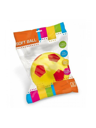 Топка Unice Toys Жълт Червен Ø 14 cm PVC