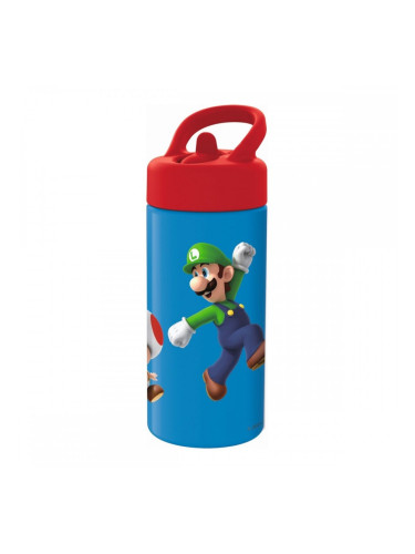 Бутилка за вода Super Mario Червен Син (410 ml)