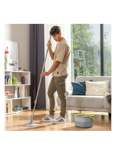 Въртящ се Моп със Самопочистване и Водоотделителна Кофа Selimop InnovaGoods