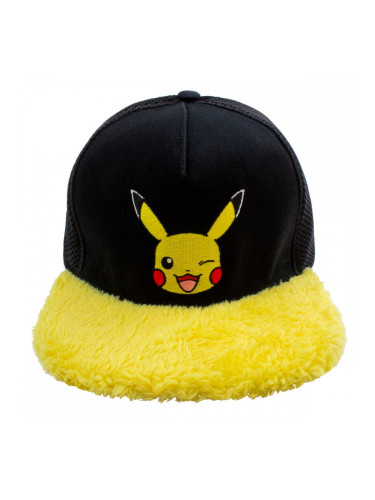 Унисекс шапка Pokémon Pikachu Wink Жълт Черен Един размер