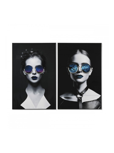 Картина Home ESPRIT Модерен chica 80 x 3 x 120 cm (2 броя)