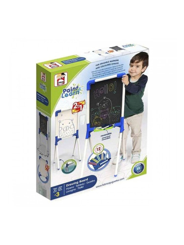 Дъска за Писане 2 в 1 Chicos Paint & Learn (37 x 32 x 85 cm)