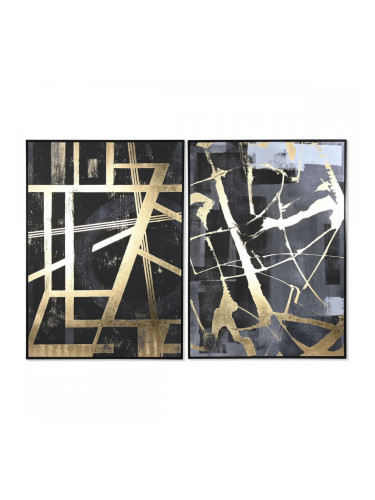 Картина Home ESPRIT Модерен 103 x 4,5 x 143 cm (2 броя)