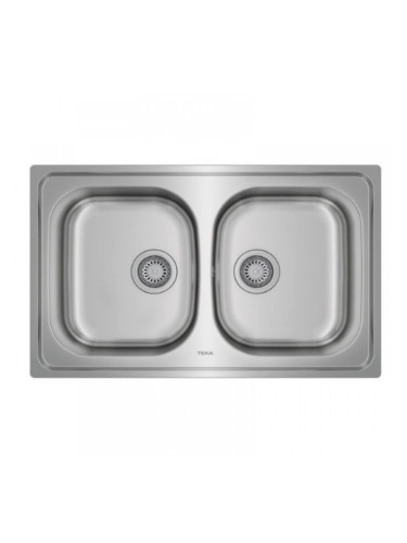 Мивка с две корита Teka Universe 115040007 80 cm
