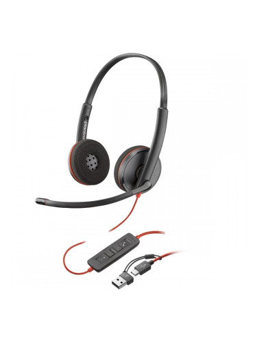 Слушалки Poly 8X228AA Черен