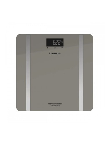 Електронен кантар за баня Taurus INCEPTION Сив 180 kg