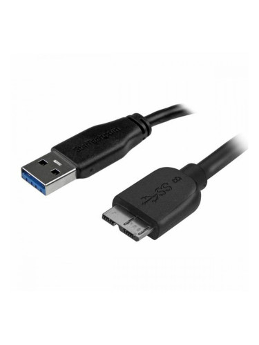Кабел USB към Micro USB Startech USB3AUB50CMS         Черен