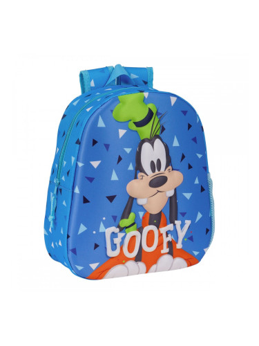 3D Детска раница Clásicos Disney Goofy Син 27 x 33 x 10 cm