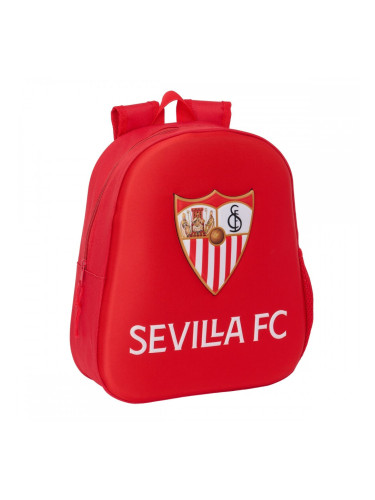 3D Детска раница Sevilla Fútbol Club Червен 27 x 33 x 10 cm