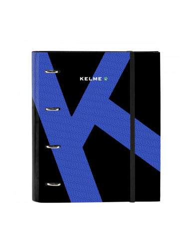 Папка с пръстени Kelme Royal Черен 27 x 32 x 3.5 cm