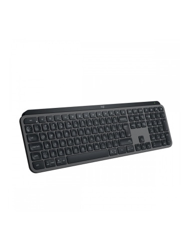 Безжична клавиатура Logitech MX Keys S Испанска Qwerty Сив Графит