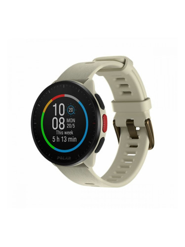 Часовник Спортен Polar Бял 1,2"