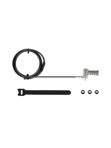 USB Cable Startech UNIVC4D-LAPTOP-LOCK Черен/Сив 2 m