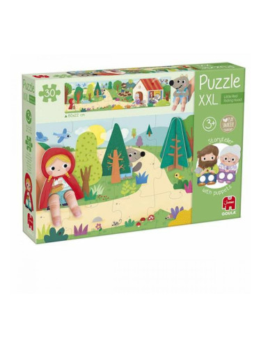 Детски Пъзел Diset XXL Червената шапчица 30 Части