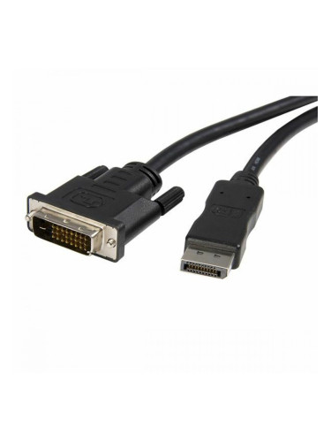Кабел DisplayPort към DVI Startech DP2DVIMM10           Черен