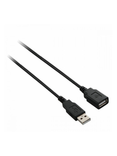 USB Cable V7 V7E2USB2EXT-03M      USB A Черен