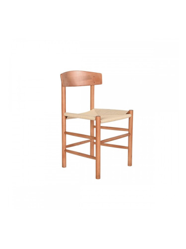 Трапезен стол DKD Home Decor Кафяв 48 x 40 x 76 cm