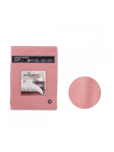 Комплект Чаршафи Розов 135 легло 3 Части