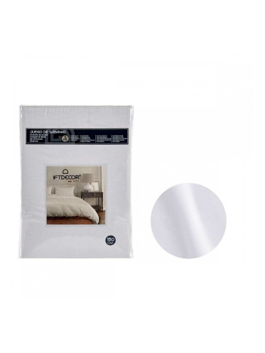 Комплект Чаршафи Бял 3 Части