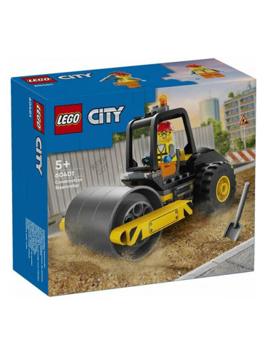 Строителна Игра Lego 60401 - Construction Steamroller 78 Части