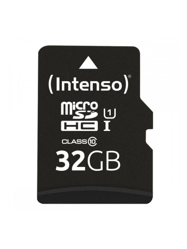 Mикро SD карта памет с адаптер INTENSO 32 GB