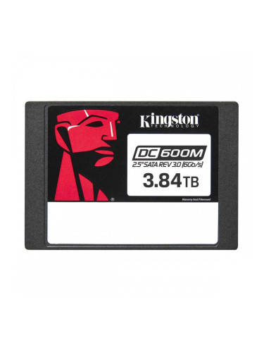 Твърд диск Kingston SEDC600M/3840G TLC 3D NAND 3,84 TB SSD