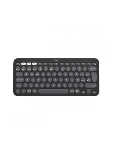 Клавиатура с мишка Logitech K380S Графит Испанска Qwerty
