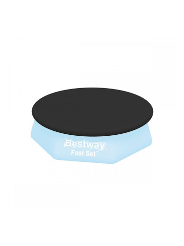 Покривало за плувен басейн Bestway Ø 244 cm Черен