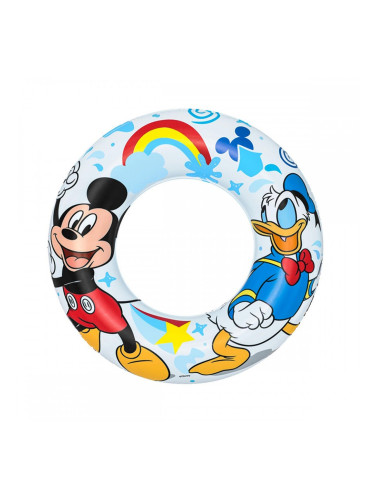 Inflatable Pool Float Bestway Mickey Mouse Ø 56 cm