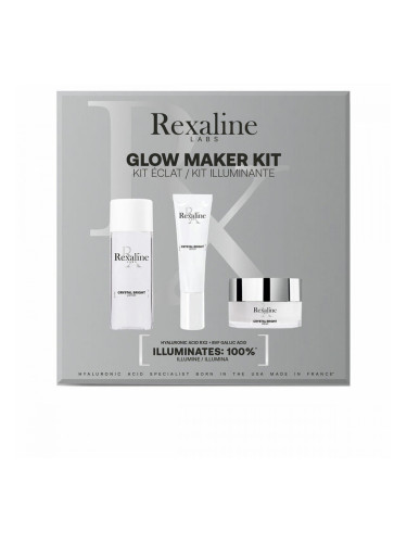 Дамски козметичен комплект Rexaline Crystal Bright Glow 3 Части