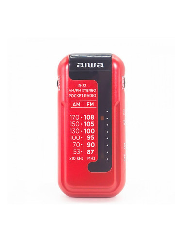 Радио преводач Aiwa Червен