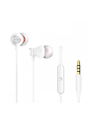 Слушалки Aiwa Бял