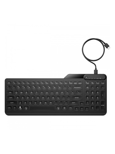 Клавиатура с мишка HP 405 Черен Qwerty US