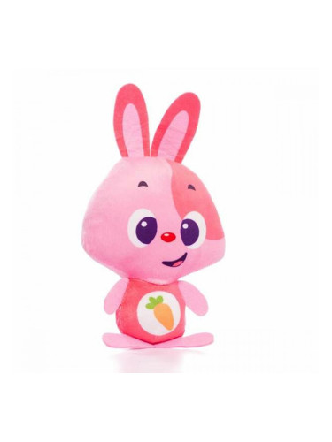 Мека играчка със звук Moltó Gusy luz Baby Bunny Розов 7,5 cm