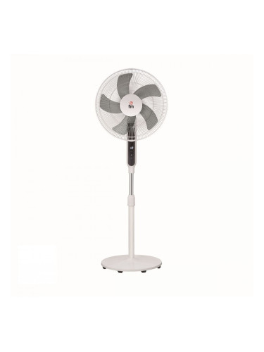 Вентилатор с крака Grupo FM IP40DC Бял 30 W