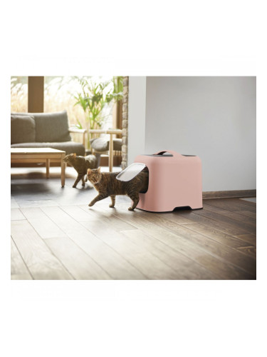 Пясъчник за Котки Rotho My Pet Розов