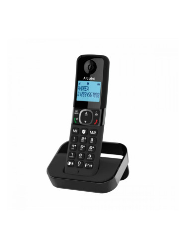 Стационарен телефон Alcatel F860 Черен