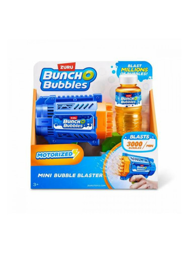 Пистолет за Сапунени Мехурчета Zuru BunchO Mini Bubble Blaster 20 x 20 x 7 cm Син