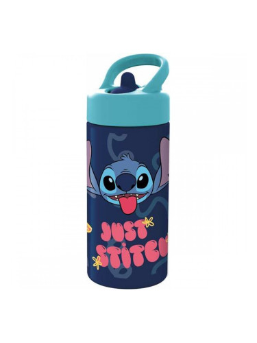Бутилка Stitch Sweet Син Люляк PVC 410 ml Детски