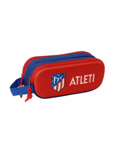 Двоен Моливник Atlético Madrid Червен 21 x 8 x 6 cm 3D