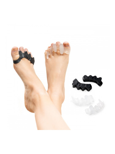 Разделители за Пръсти на Краката за Релаксация и Спорт Toelax InnovaGoods 4 броя