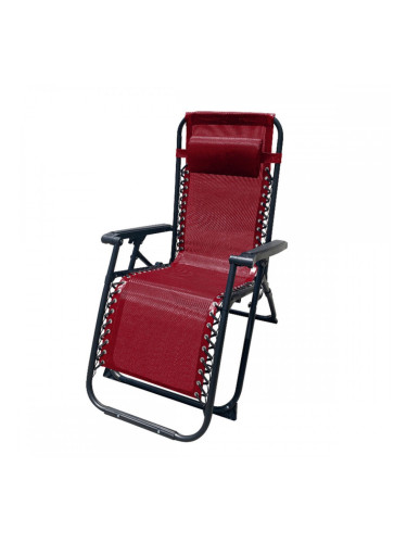 подплатен къмпинг стол Marbueno Бургундия 90 x 108 x 66 cm