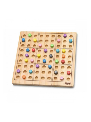 Sudoku Cayro 18 x 18 x 1,2 cm 81 Части