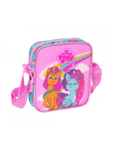 Чанта за Рамо My Little Pony Magic Розов цвят тюркоаз 16 x 18 x 4 cm