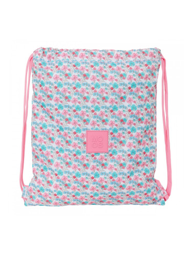 Раница с връвка Moos Flores Многоцветен 35 x 40 x 1 cm