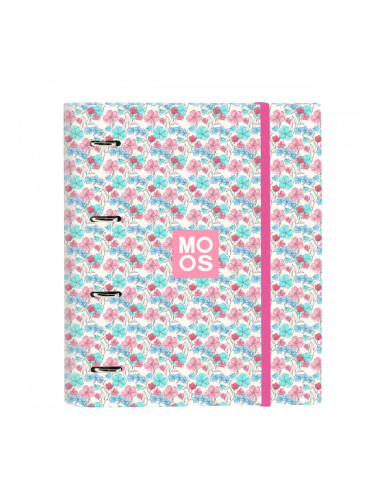 Папка с пръстени Moos Flores Многоцветен 27 x 32 x 3.5 cm