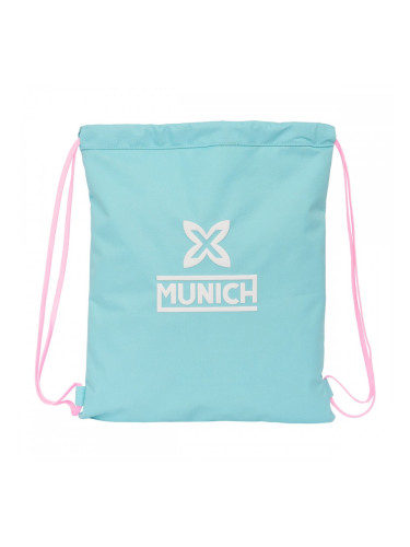 Раница с връвка Munich Heaven Небесно синьо 35 x 40 x 1 cm