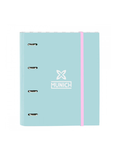 Папка с пръстени Munich Heaven Небесно синьо 27 x 32 x 3.5 cm